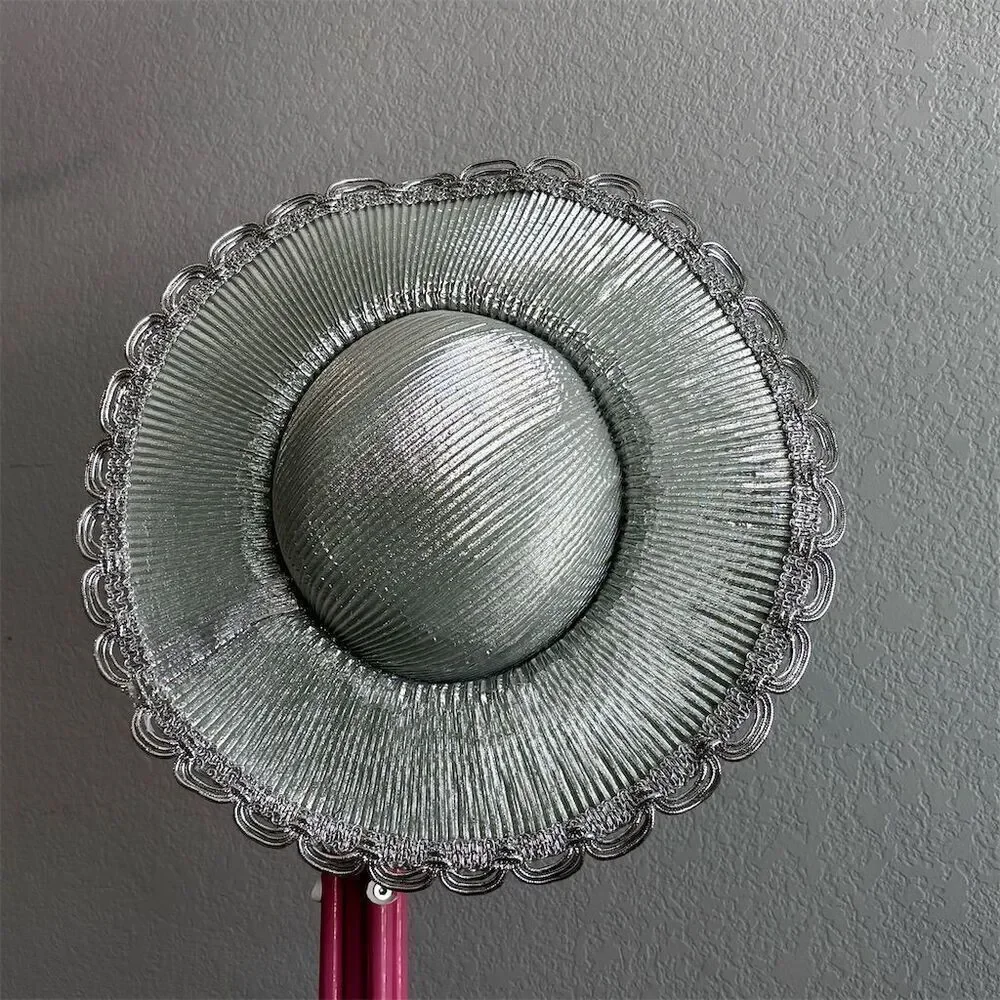 Silver hat women One Size